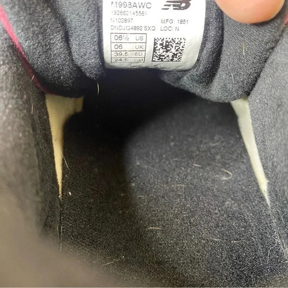 New Balance 998 mens 6.5 - Picture 9 of 10